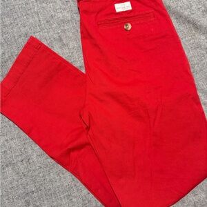 Vineyard Vines Boys Vibrant Red Chinos